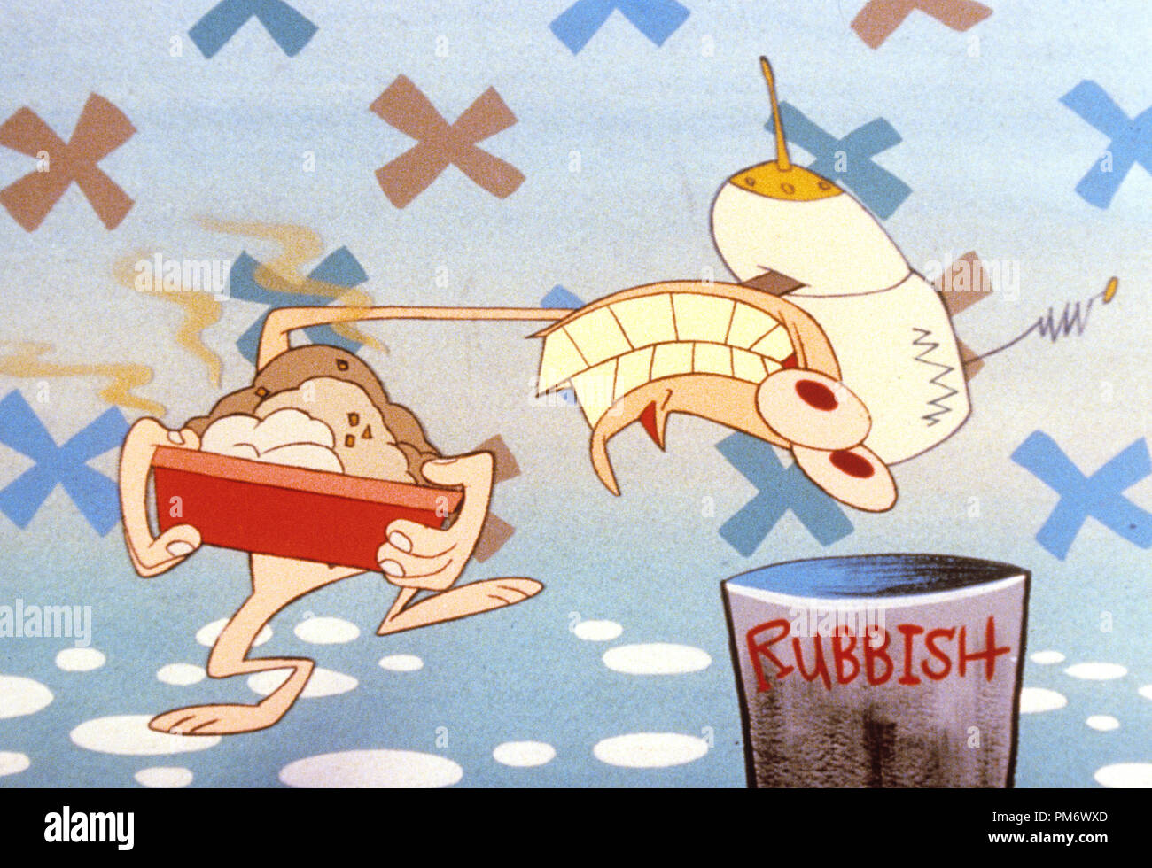 Film Still from 'The Ren and Stimpy Show' 1994   File Reference # 31129041THA  For Editorial Use Only - All Rights Reserved Stock Photo