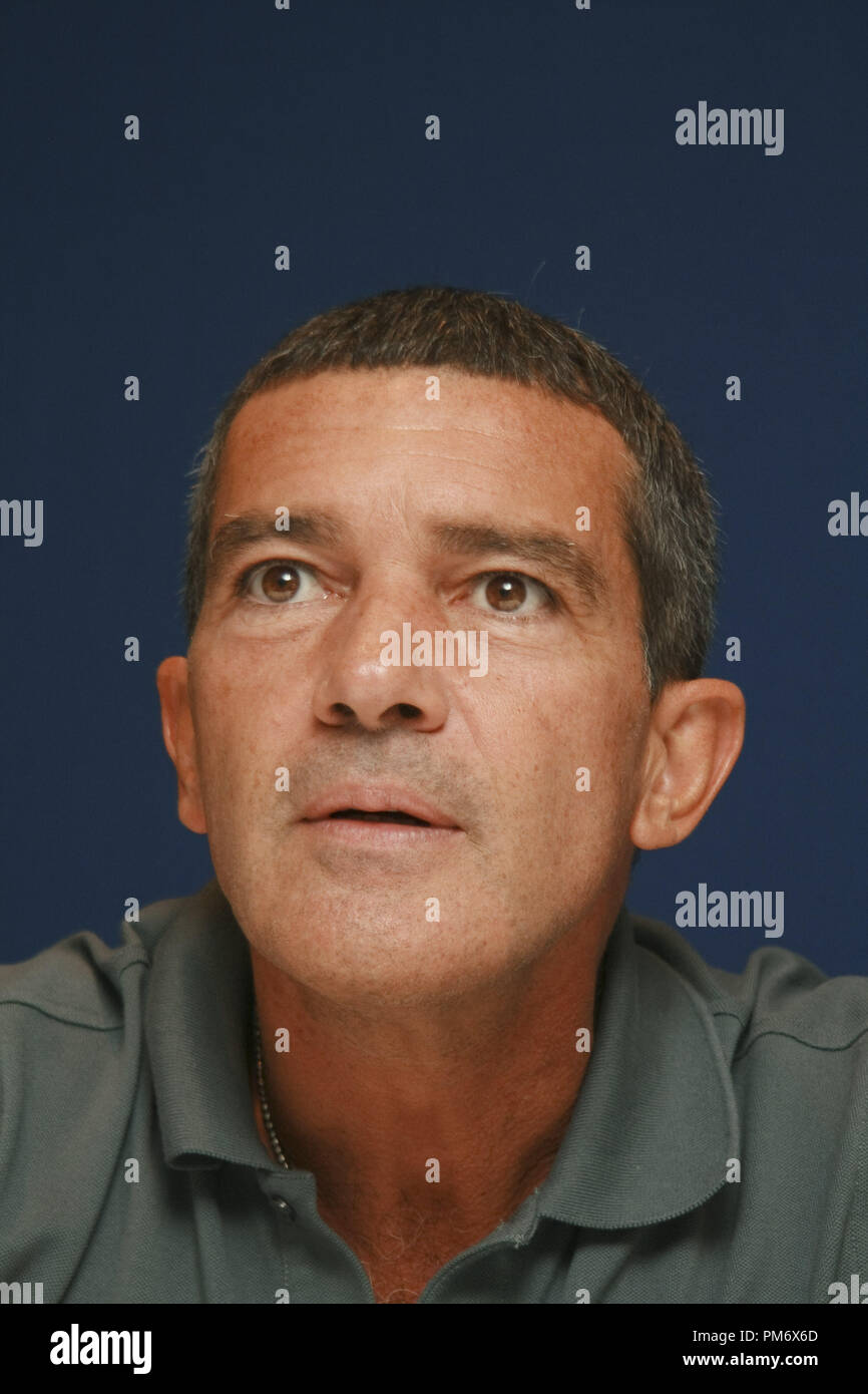 Antonio Banderas 'The Skin I Live In'  Portrait Session, September 12, 2011.  Reproduction by American tabloids is absolutely forbidden. File Reference # 31182 005JRC  For Editorial Use Only -  All Rights Reserved Stock Photo