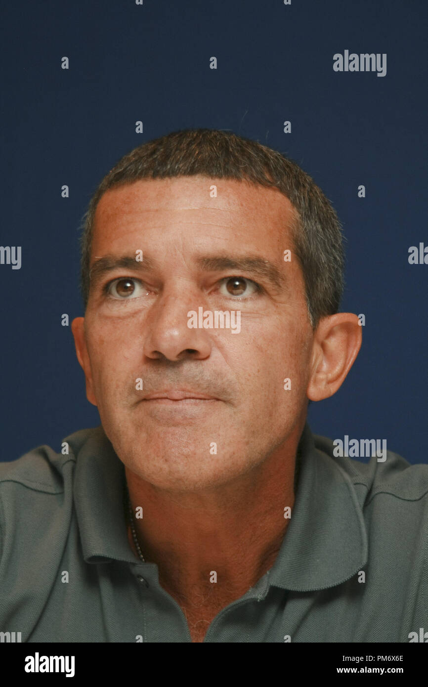 Antonio Banderas 'The Skin I Live In'  Portrait Session, September 12, 2011.  Reproduction by American tabloids is absolutely forbidden. File Reference # 31182 006JRC  For Editorial Use Only -  All Rights Reserved Stock Photo