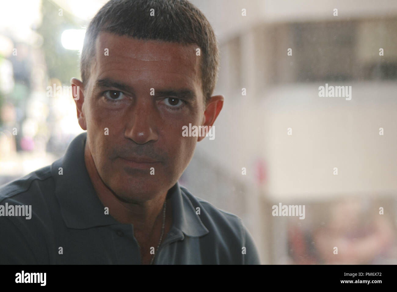 Antonio Banderas 'The Skin I Live In'  Portrait Session, September 12, 2011.  Reproduction by American tabloids is absolutely forbidden. File Reference # 31182 020JRC  For Editorial Use Only -  All Rights Reserved Stock Photo