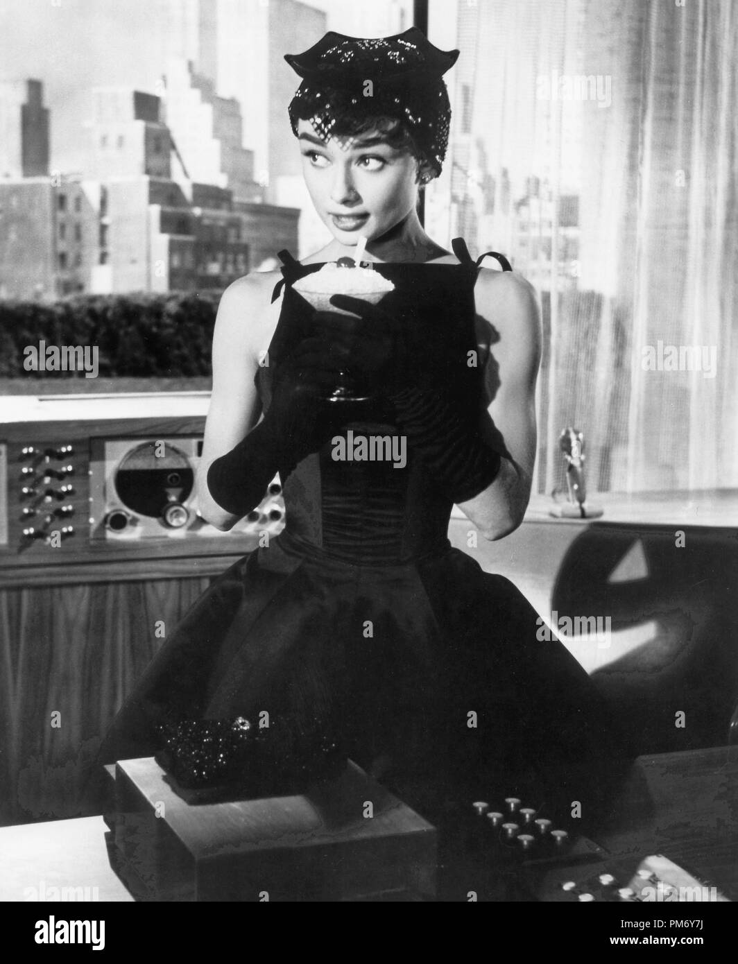 Studio Publicity Still: (Archival Classic Cinema - Audrey Hepburn Retrospective) 'Sabrina'   Audrey Hepburn   1954 Paramount    File Reference # 31202 1086THA Stock Photo