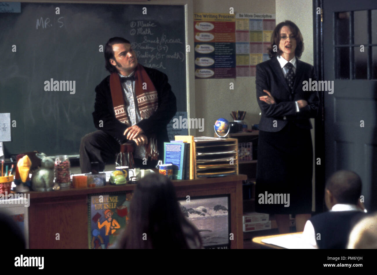 SCHOOL OF ROCK 2003 Paramount Pictures film with Jack Black Stock Photo -  Alamy