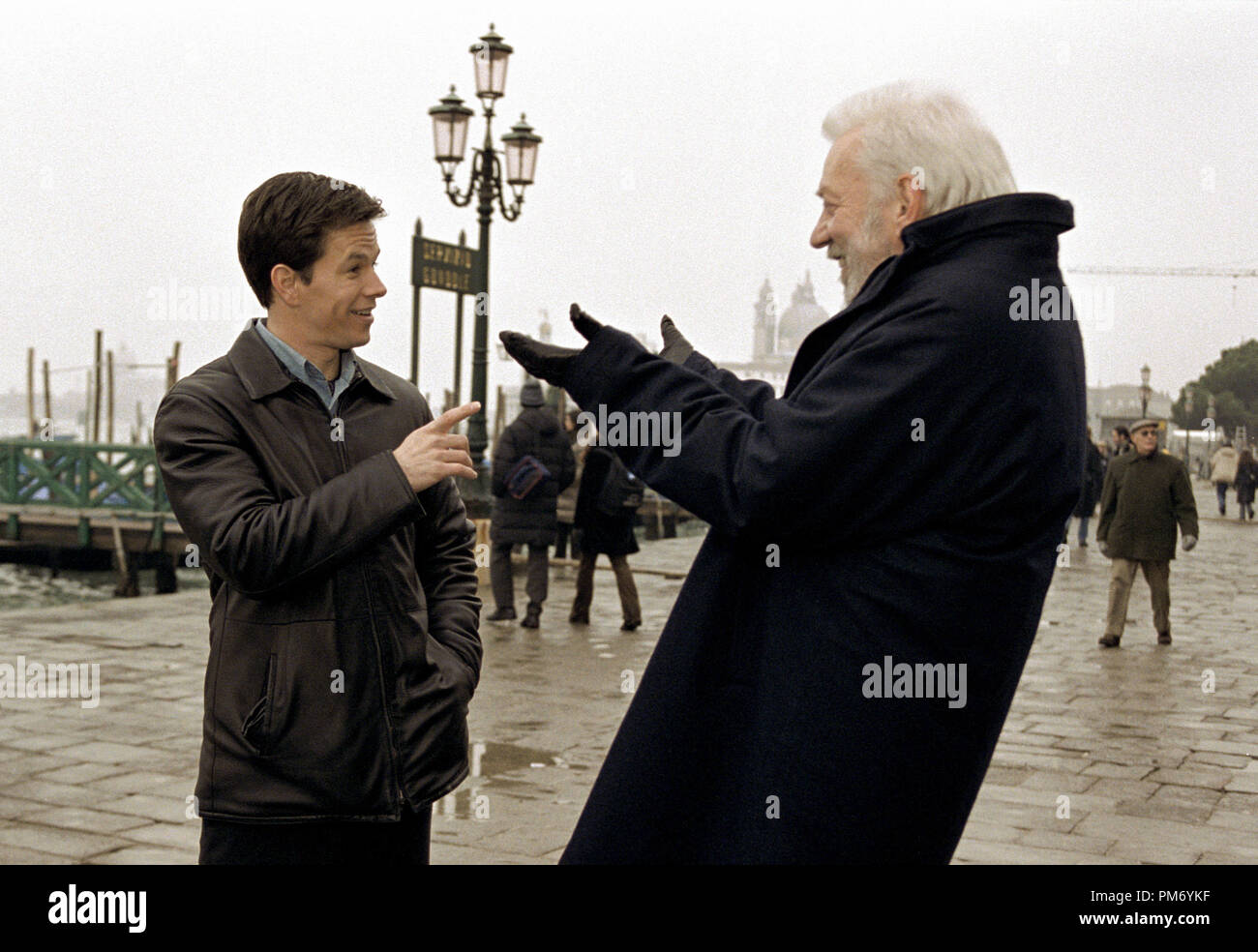 Studio Publicity Still from 'The Italian Job' Mark Wahlberg, Donald Sutherland © 2003 Paramount Photo by Claudette Barius File Reference # 307531025THA  For Editorial Use Only -  All Rights Reserved Stock Photo