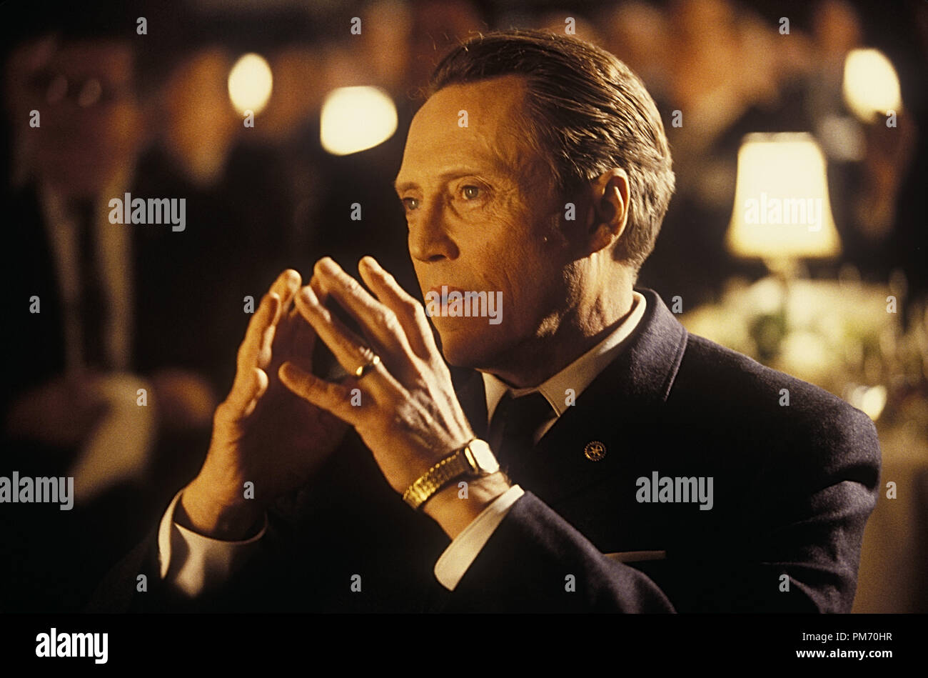Film Still / Publicity Still from 'Catch Me If You Can' Christopher Walken © 2002 DreamWorks Photo Credit: Andrew Cooper Stock Photo
