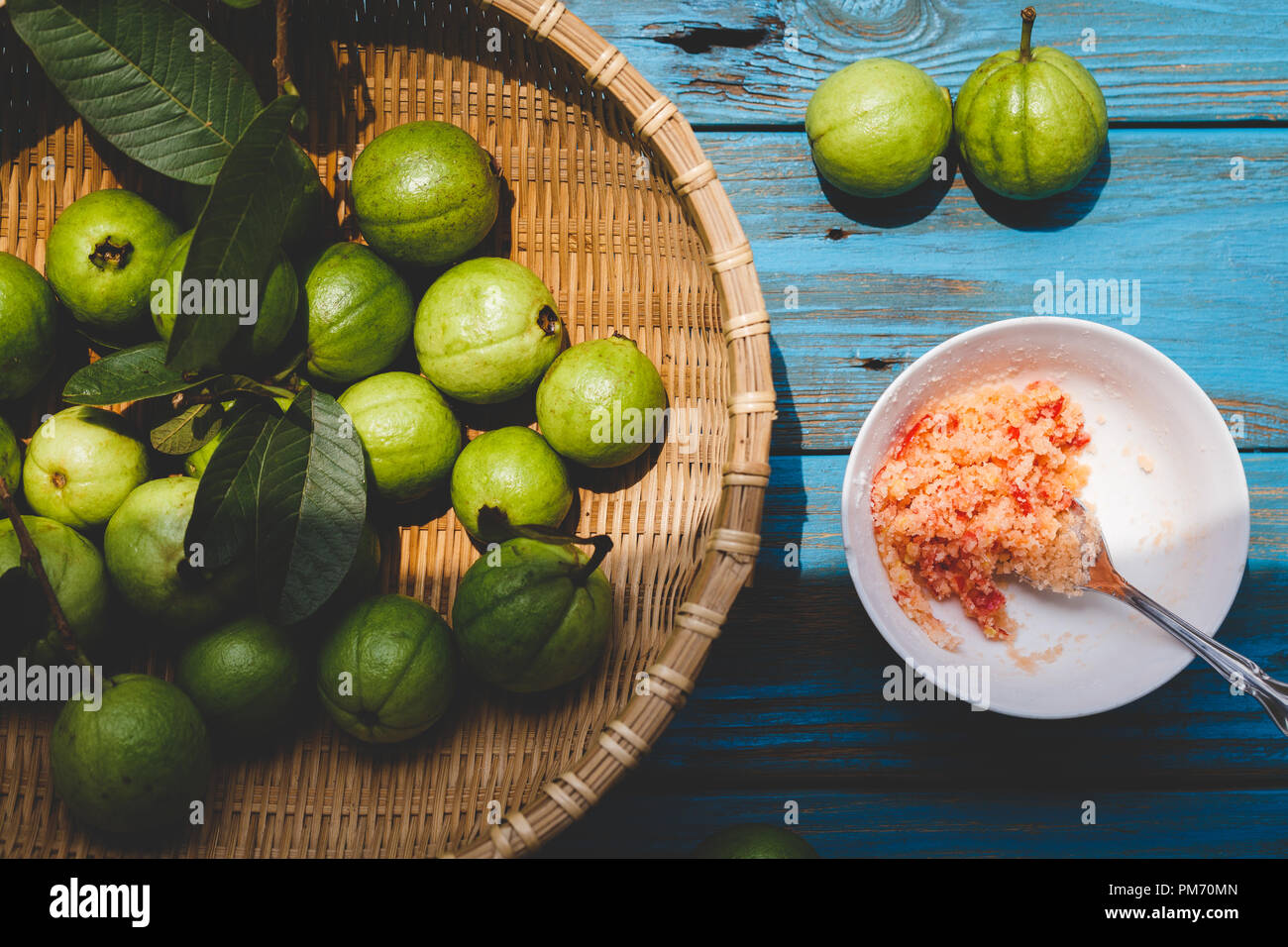 Mini Guva Fresh little guavas Stock Photo - Alamy