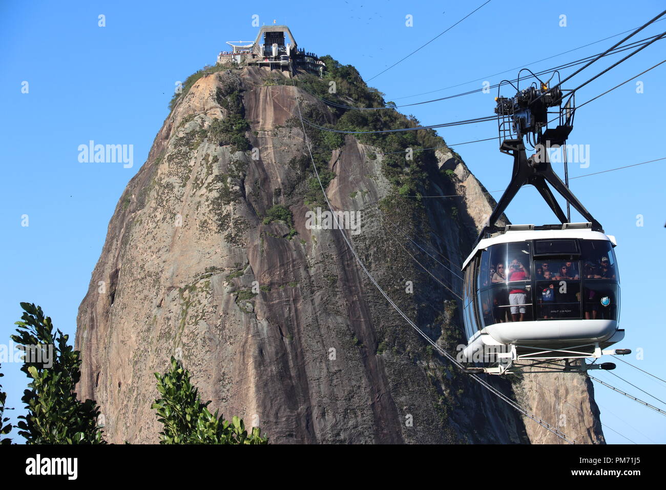 Pao de Acucar - Rio de Janeiro ( Brazil ) Stock Photo