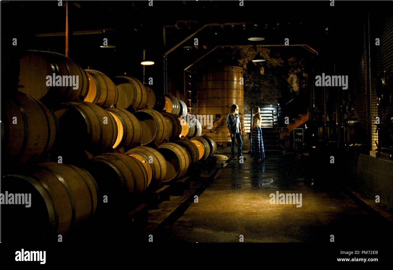 Film Still from "Bottle Shock" Chris Pine, Rachael Taylor © 2008