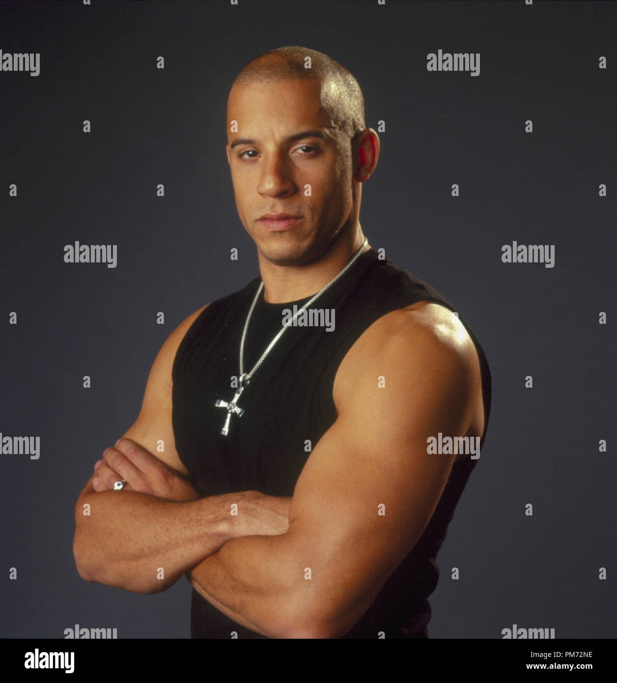 Film Still / Publicity Still from "Fast and The Furious" Vin Diesel © 2001  Universal Photo credit: Bob Marshak/ File Reference # 308471117THA For  Editorial Use Only - All Rights Reserved Stock Photo - Alamy
