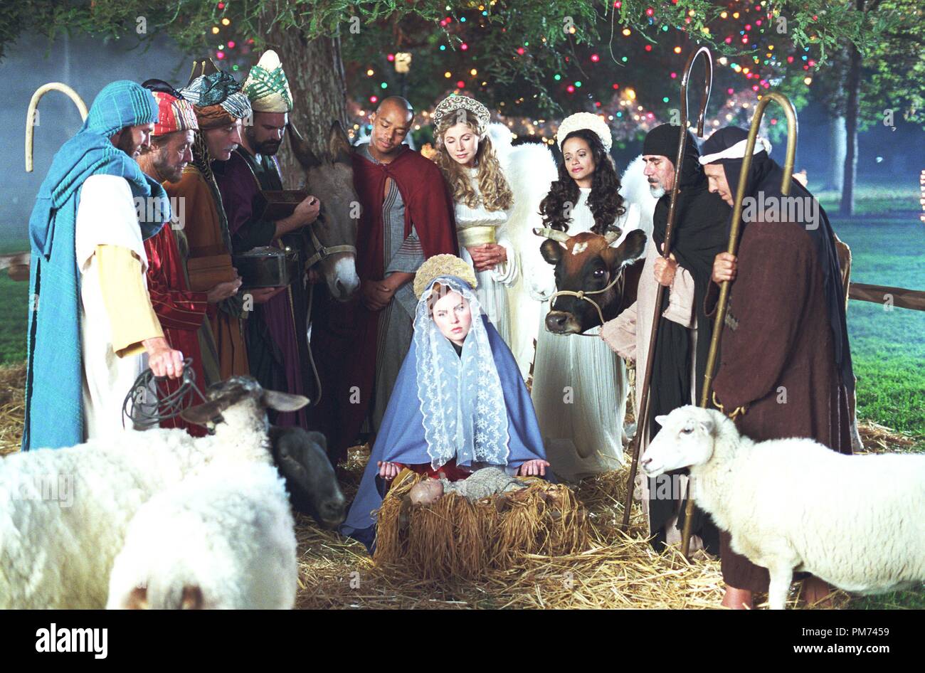Film Still / Publicity Still from 'Scrubs' Episode: 'My Own Personal Jesus' Donald Faison, Granger Green, Sarah Chalke, Judy Reyes December 11, 2001 Photo: Scott Humbert File Reference # 30847413THA  For Editorial Use Only -  All Rights Reserved Stock Photo