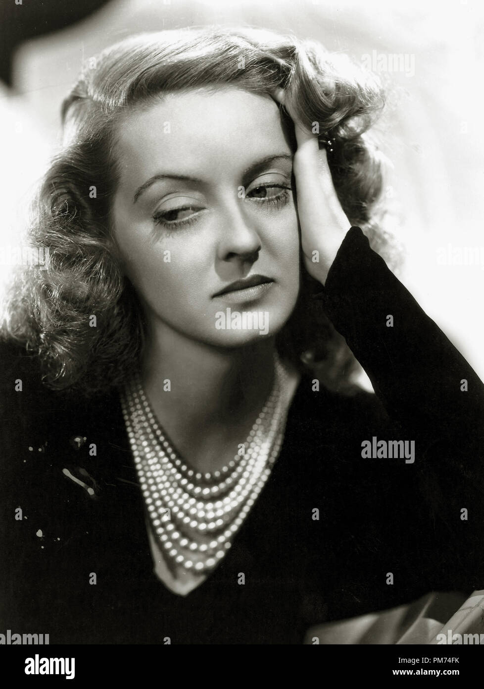 Bette Davis, circa 1940. File Reference # 30928 113THA Stock Photo