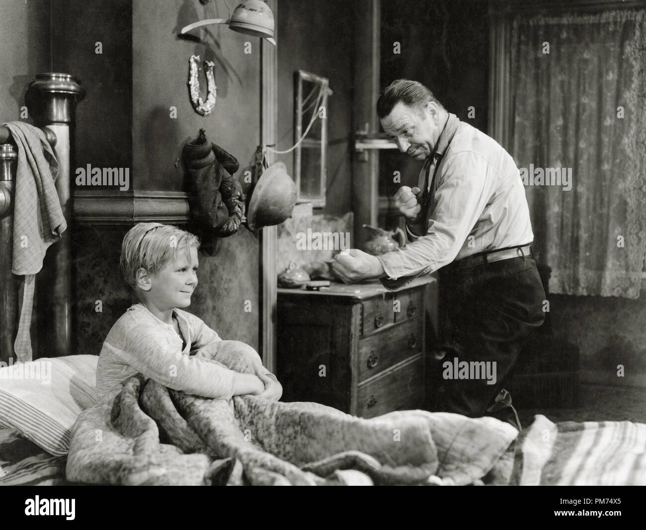 Jackie Cooper and Wallace Beery, "The Champ" 1931 MGM File Reference #  30928 207THA Stock Photo - Alamy