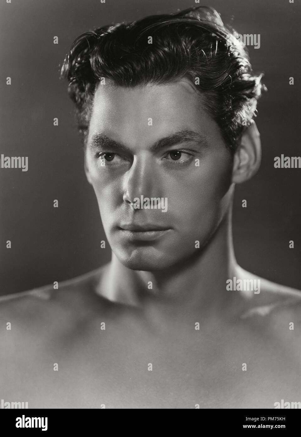Johnny Weissmuller, circa 1932. File Reference # 30928 643THA Stock Photo