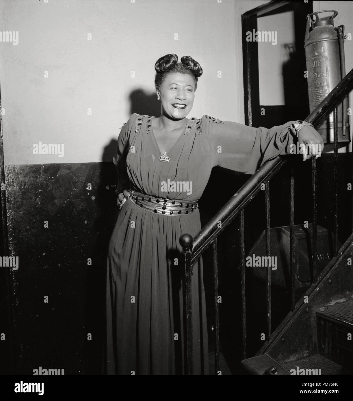 Portrait of Ella Fitzgerald, New York, N.Y., circa Nov. 1946 File Reference # 30928 669THA Photo by: William P. Gottlieb Stock Photo