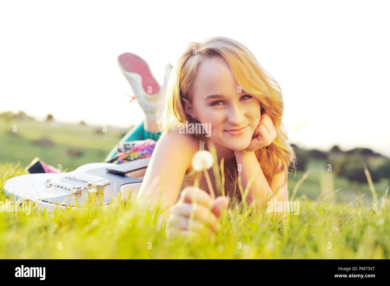 Recording Artist Camryn Magness is featured in Relativity Media's release, Judy Moody and the NOT Bummer Summer. Stock Photo