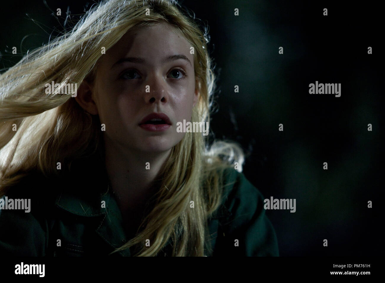 Elle Fanning plays Alice Dainard in SUPER 8, from Paramount Pictures. Stock Photo