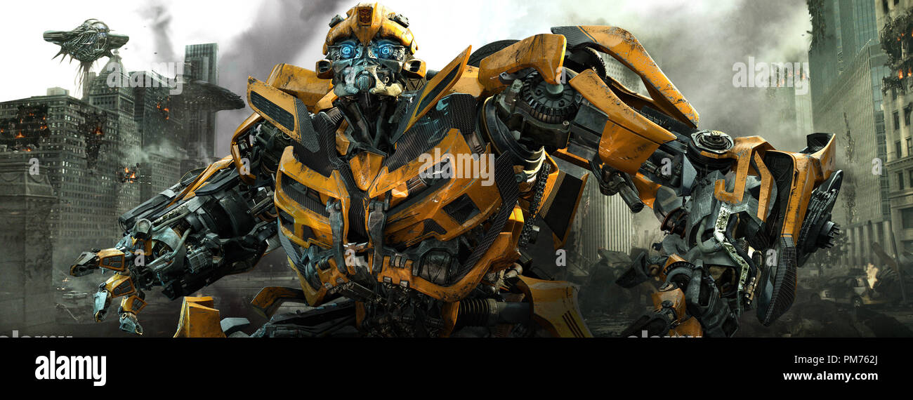 Bumblebee in TRANSFORMERS: DARK OF THE MOON, from Paramount Pictures Stock  Photo - Alamy