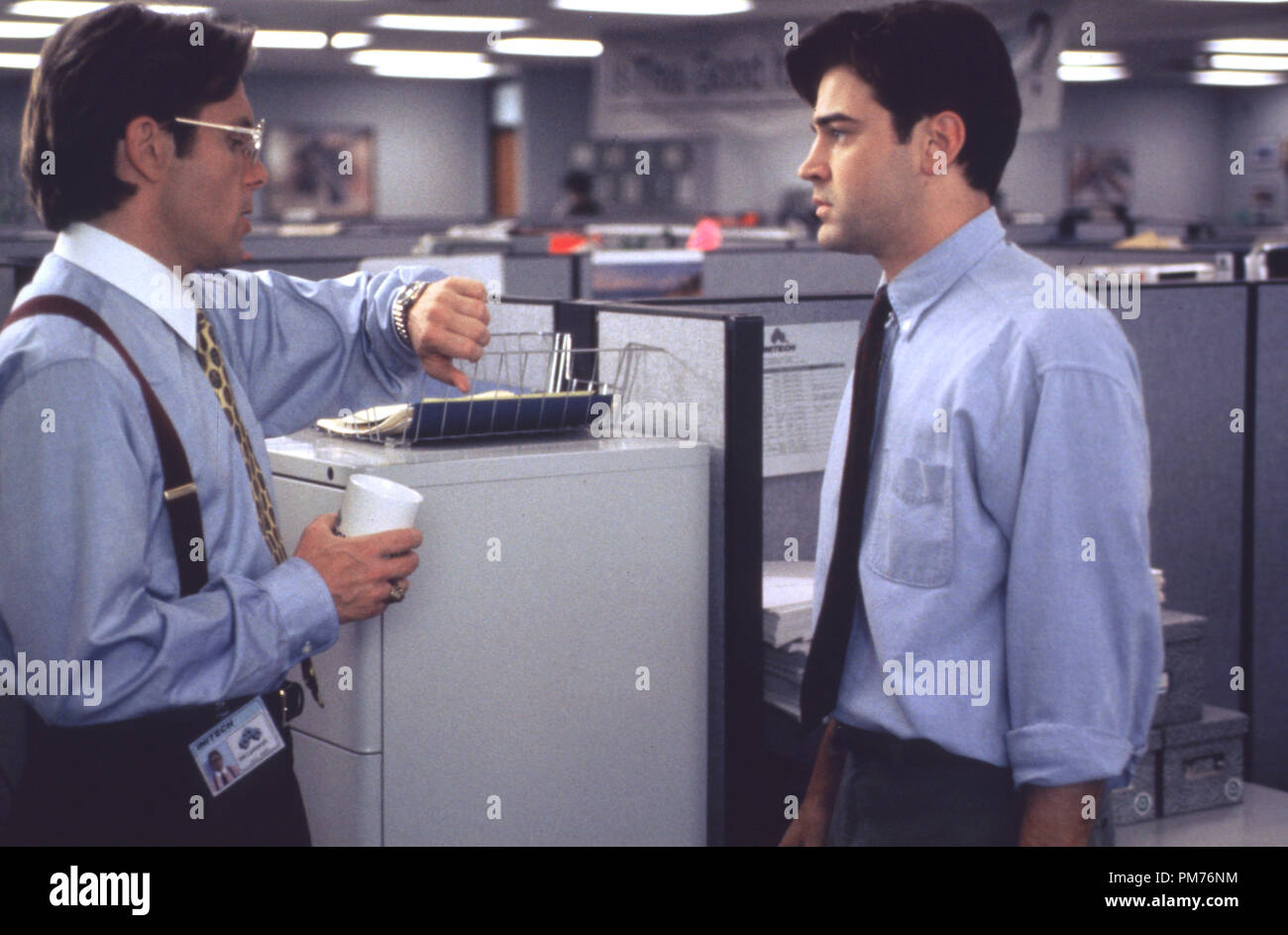 Film Still / Publicity Still from 'Office Space' Gary Cole, Ron Livingston © 1999 20th Century Fox Photo Credit: Van Redin   File Reference # 30973498THA  For Editorial Use Only -  All Rights Reserved Stock Photo