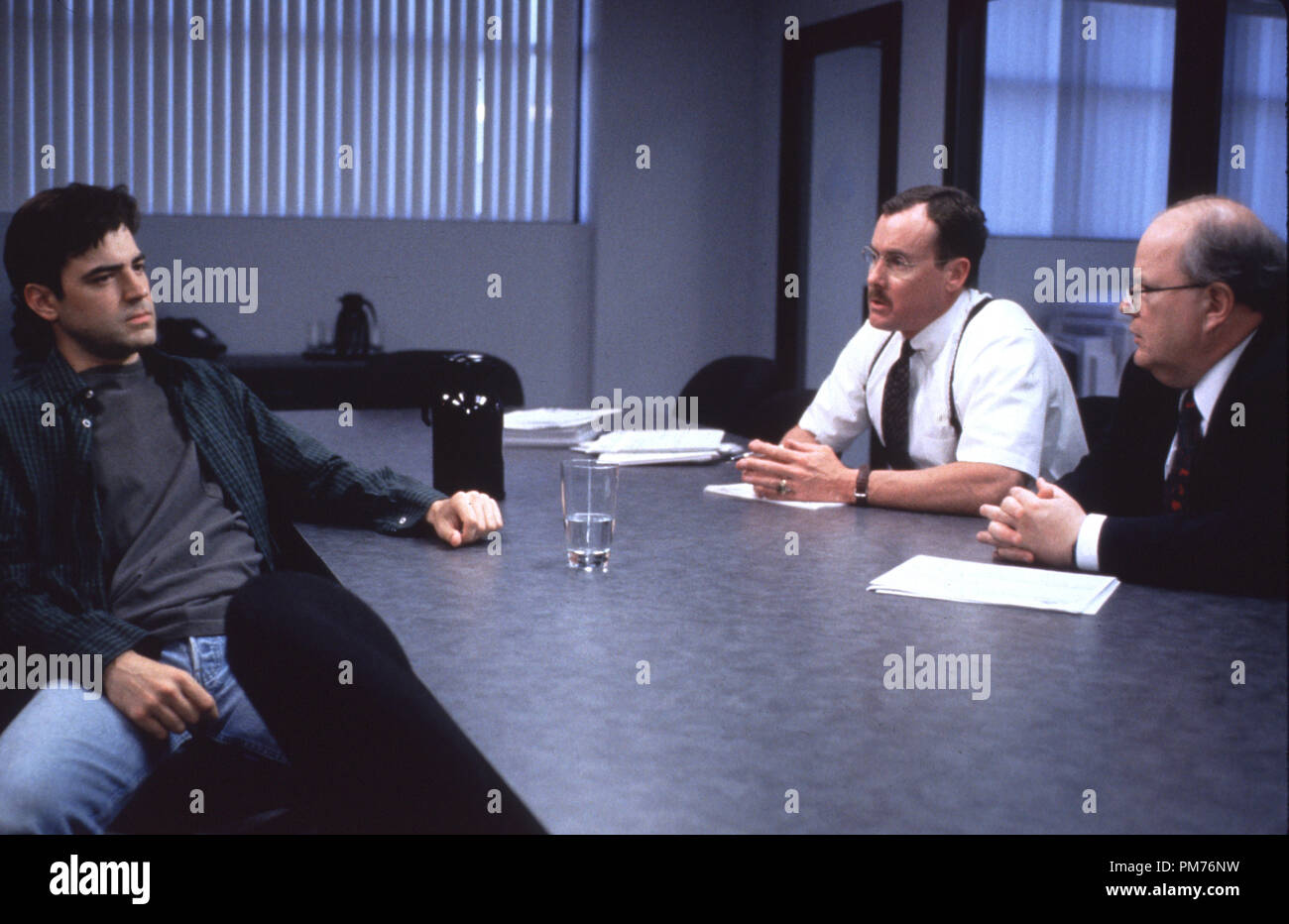 Film Still / Publicity Still from 'Office Space' Ron Livingston, John C. McGinley, & Paul Willson © 1999 20th  Photo Credit: Van Redin   File Reference # 30973503THA  For Editorial Use Only -  All Rights Reserved Stock Photo