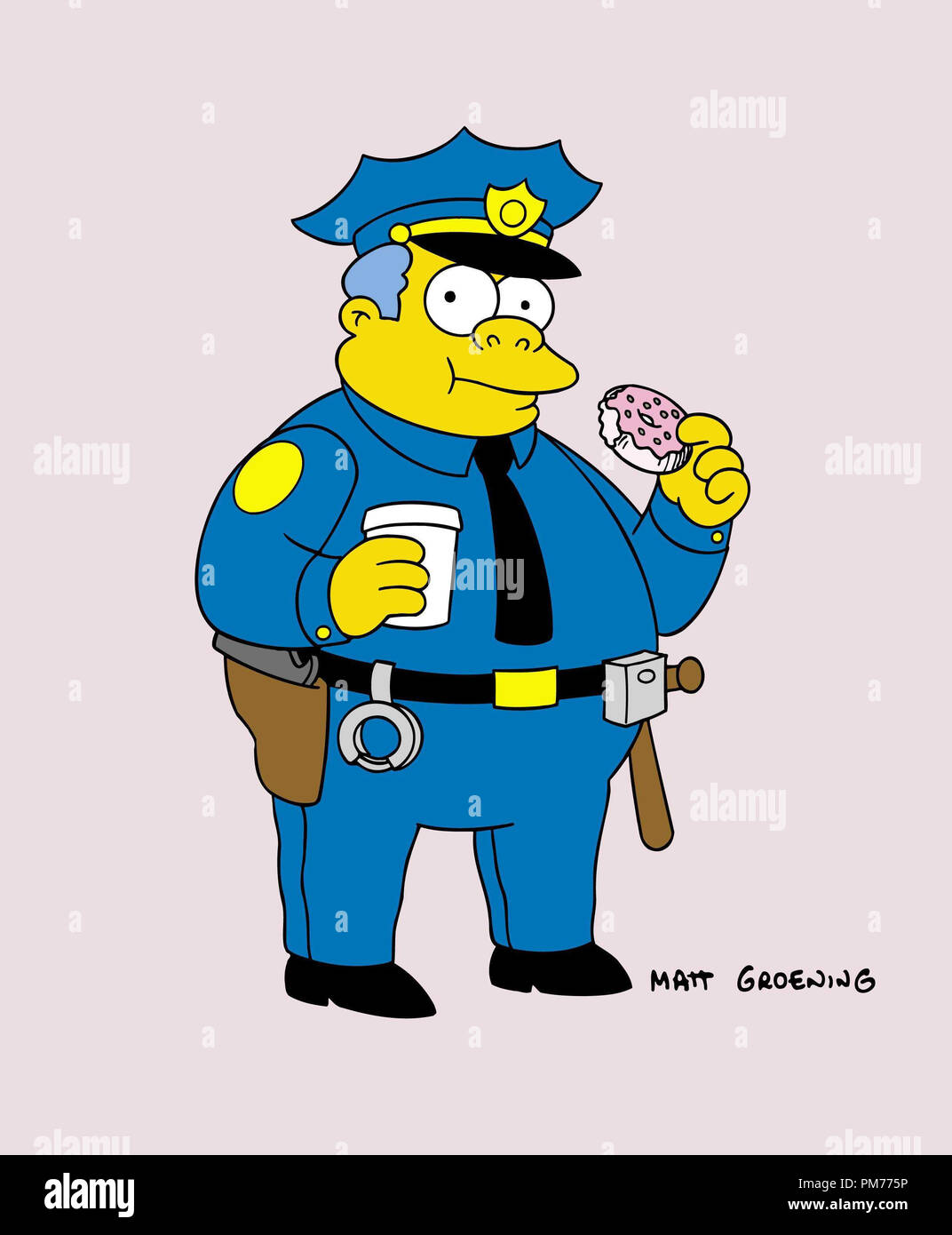 Film Still / Publicity Still from "The Simpsons" Chief Wiggum circa