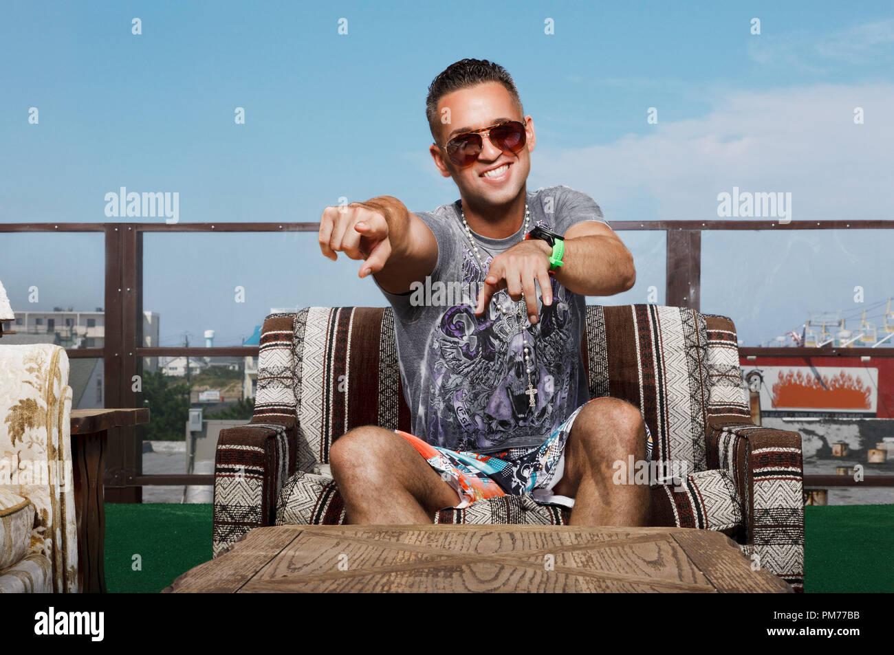 'Jersey Shore' Michael Sorrentino (The Situation) Stock Photo