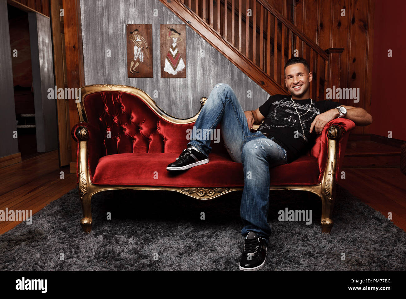 'Jersey Shore' Michael Sorrentino (The Situation) Stock Photo