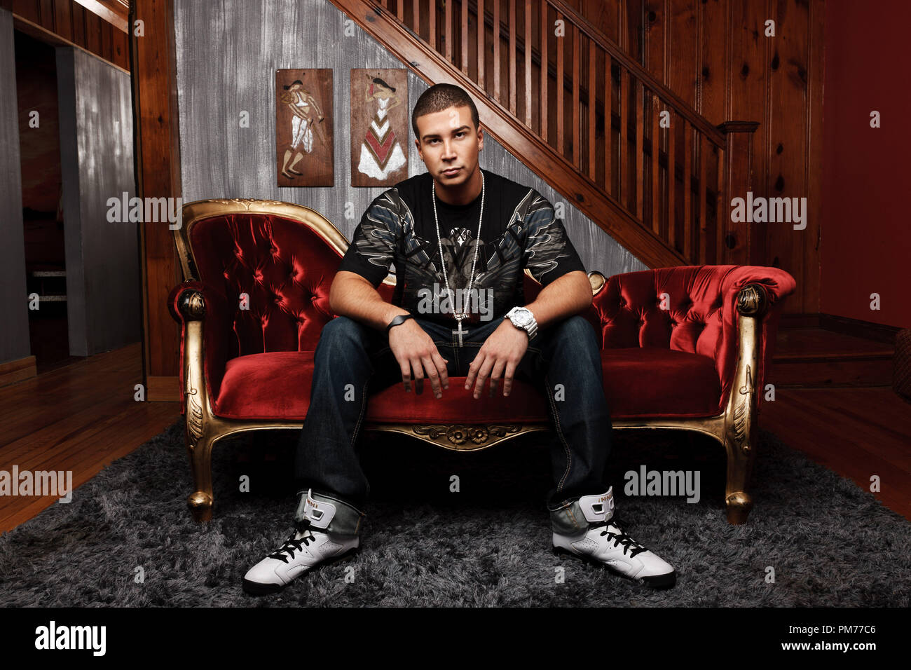 Jersey Shore Vinny Guadagnino Stock Photo - Alamy