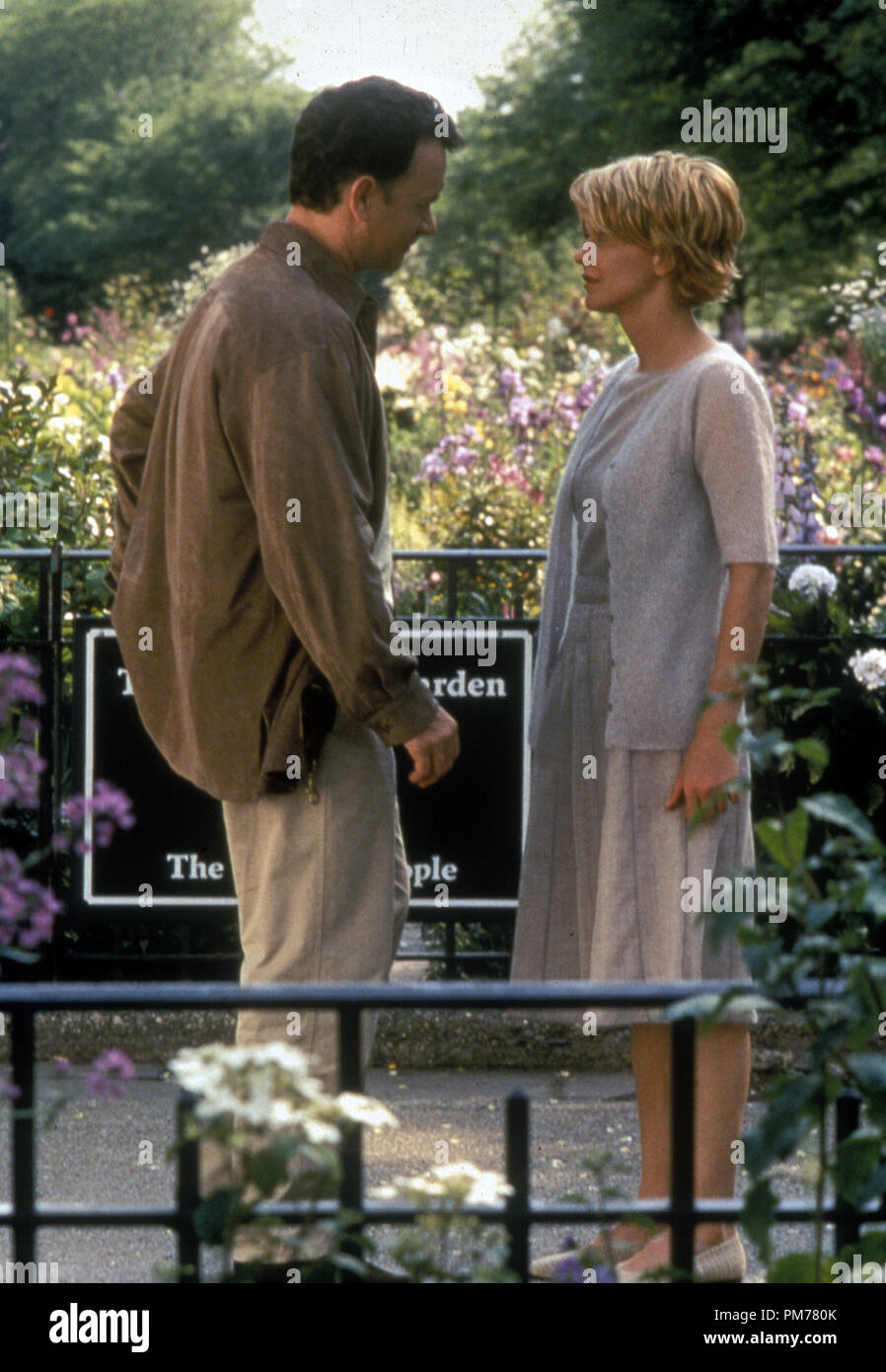 Film Still from "You've Got Mail" Tom Hanks, Meg Ryan © 1998 Warner