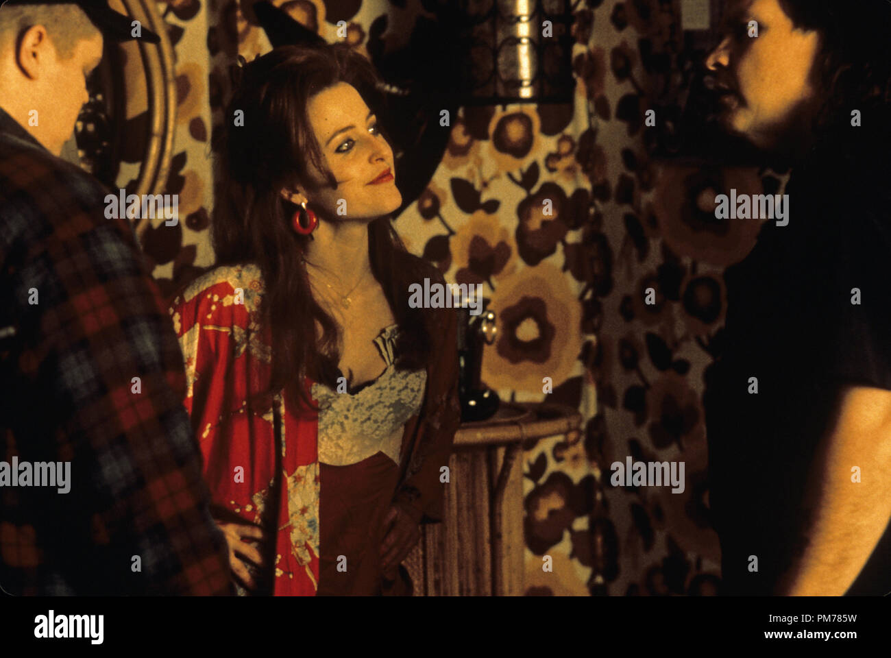 Film Still from "The Mighty" Elden Henson, Gillian Anderson, Meat Loaf