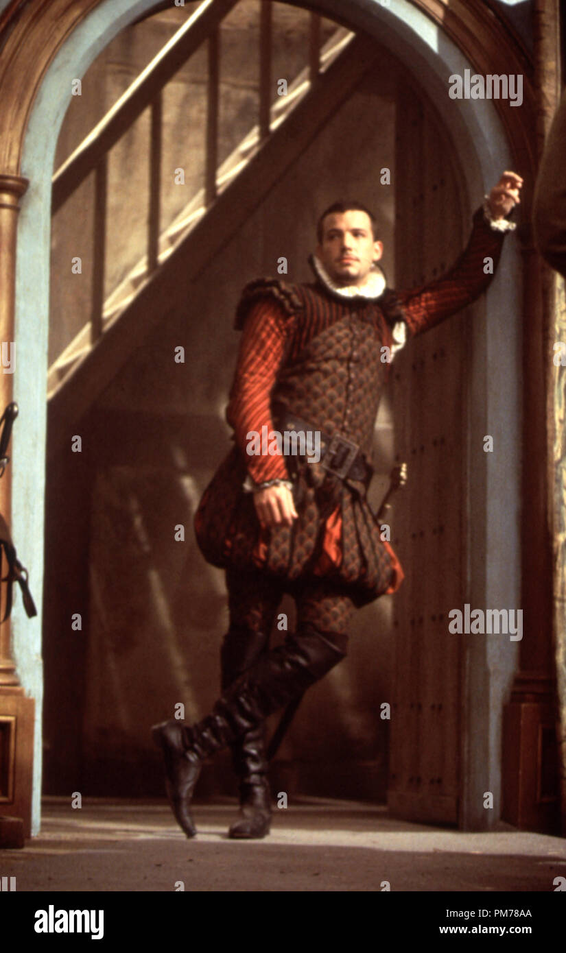 Film Still from "Shakespeare In Love" Ben Affleck ©1998 Miramax Photo  Credit: Laurie Sparham File Reference # 30996235THA For Editorial Use Only  - All Rights Reserved Stock Photo - Alamy