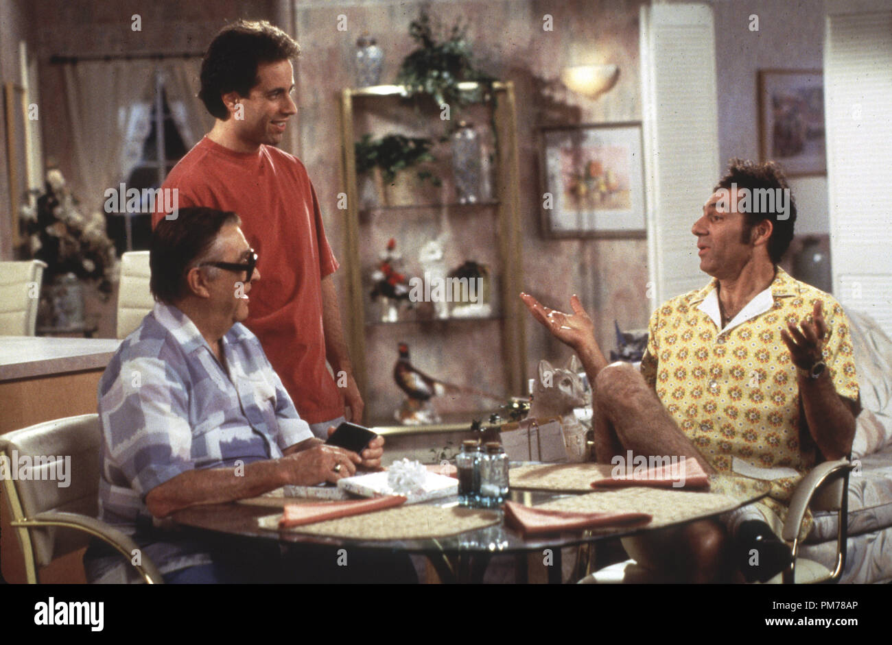 Film Still from 'Seinfeld' Jerry Seinfeld, Michael Richards © 1998 Castle Rock / NBC   File Reference # 30996243THA  For Editorial Use Only -  All Rights Reserved Stock Photo