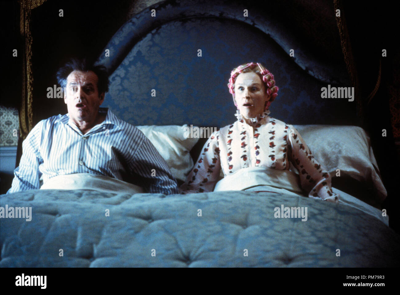 Film Still from "Mars Attacks!" Jack Nicholson, Glenn Close © 1996