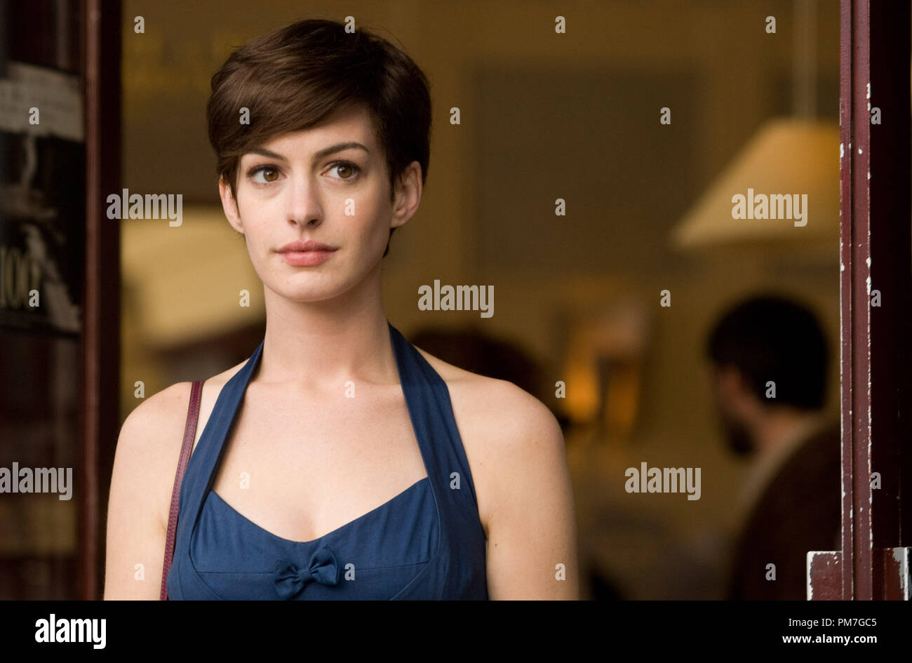 Anne Hathaway stars as Emma in the romance ONE DAY Stock Photo Alamy