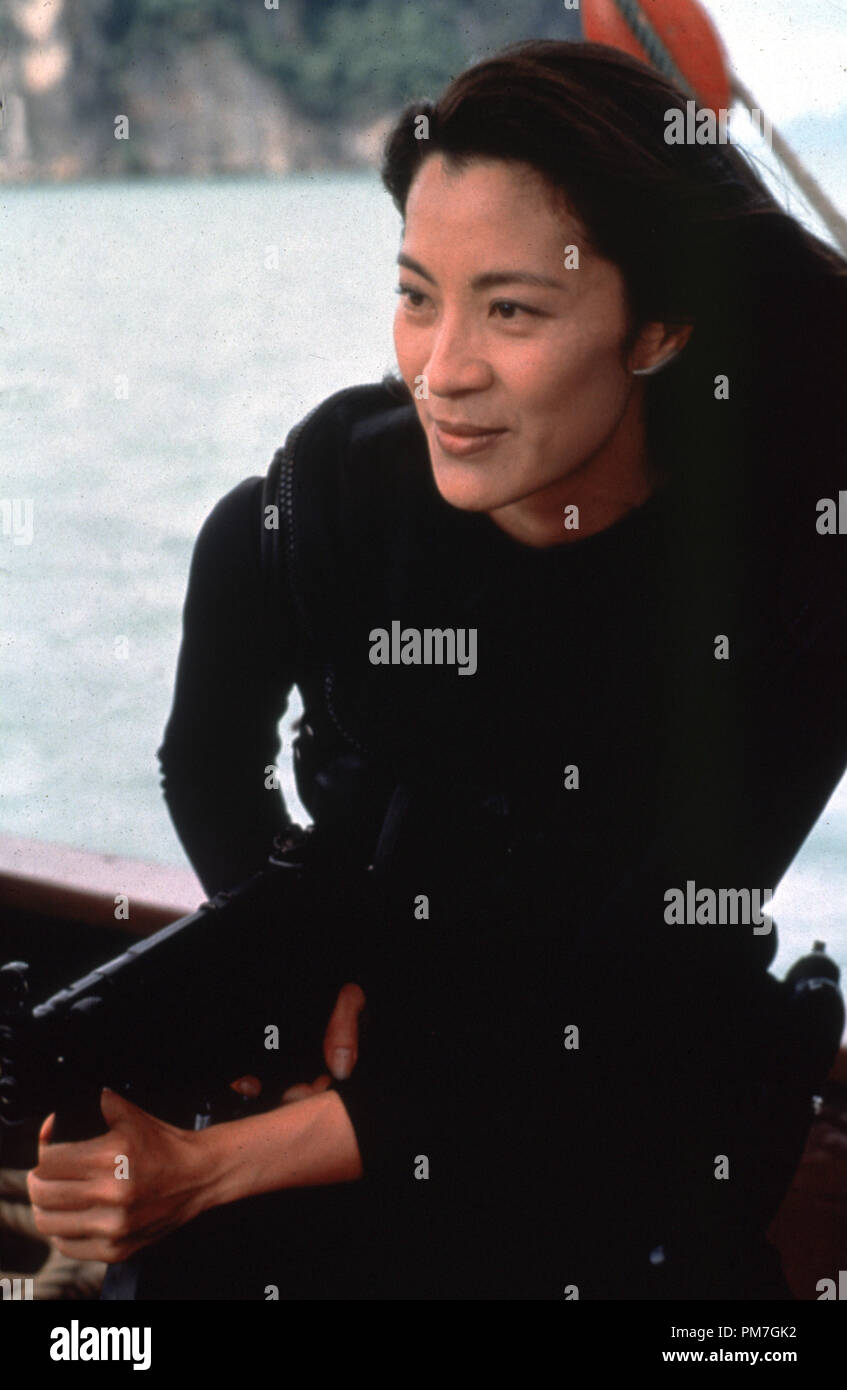 Michelle yeoh james bond tomorrow hires stock photography and images