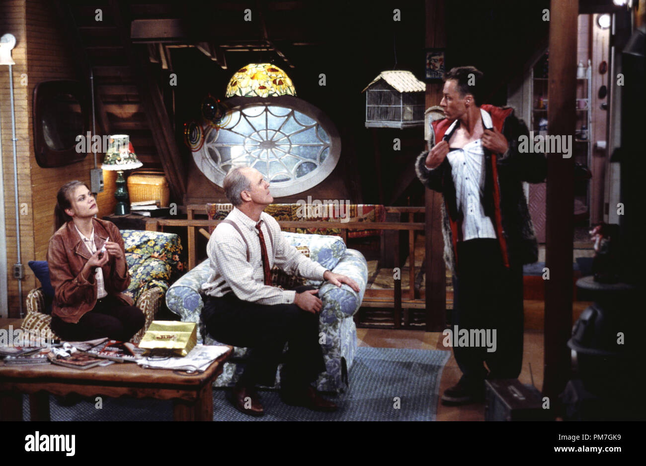 Film Still from "Third Rock from the Sun" French Stewart, John Lithgow