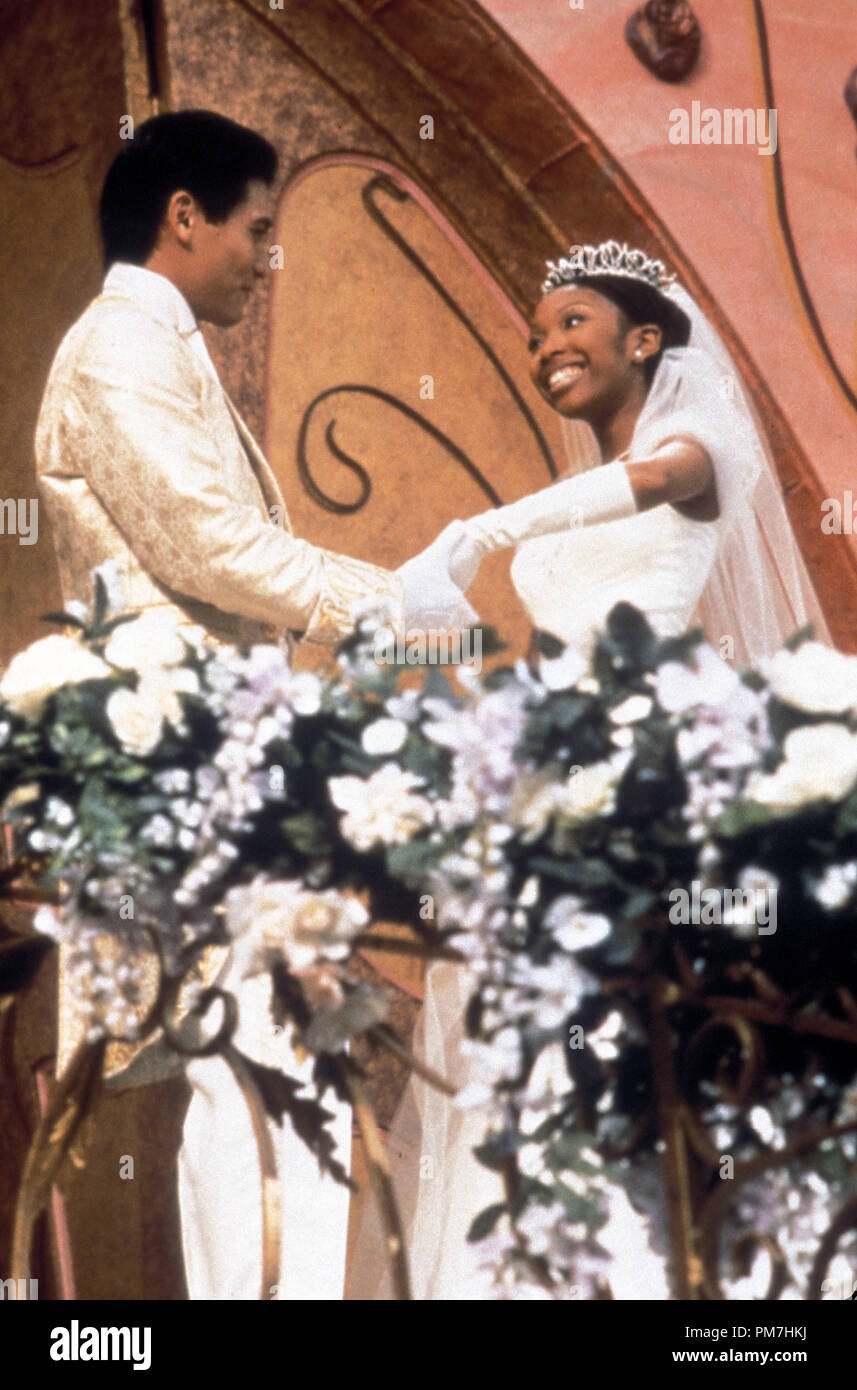 Film Still from "Cinderella" Paolo Montalban, Brandy Norwood 1997 File