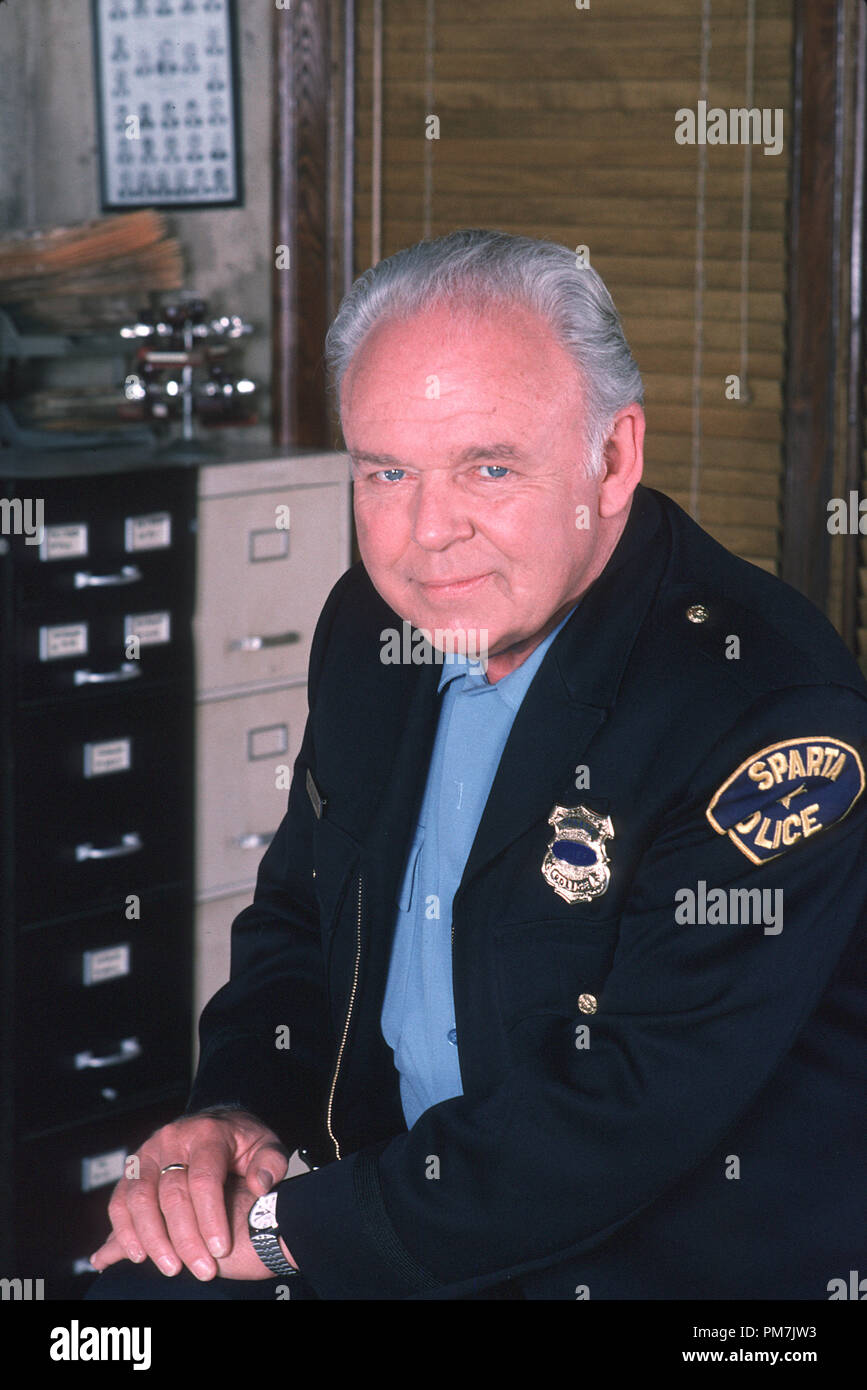 Film Still from "In The Heat Of The Night" Carroll O'Connor 1994      File Reference # 31129320THA  For Editorial Use Only - All Rights Reserved Stock Photo