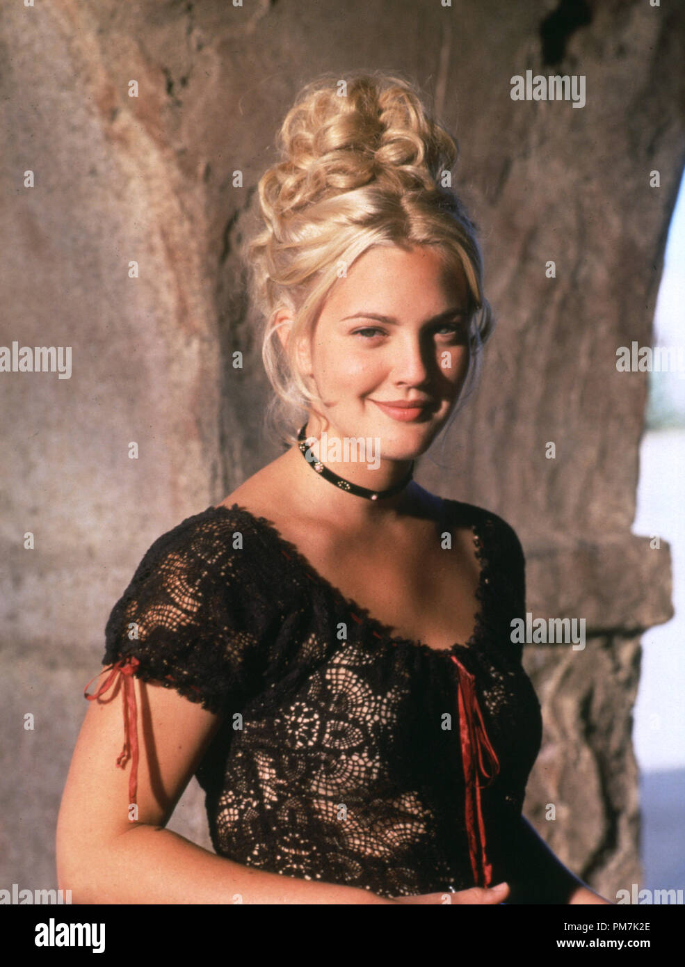 Film Still from 'Bad Girls' Drew Barrymore © 1994 20th Century Fox Photo Credit: Lance Staedler    File Reference # 31129430THA  For Editorial Use Only - All Rights Reserved Stock Photo