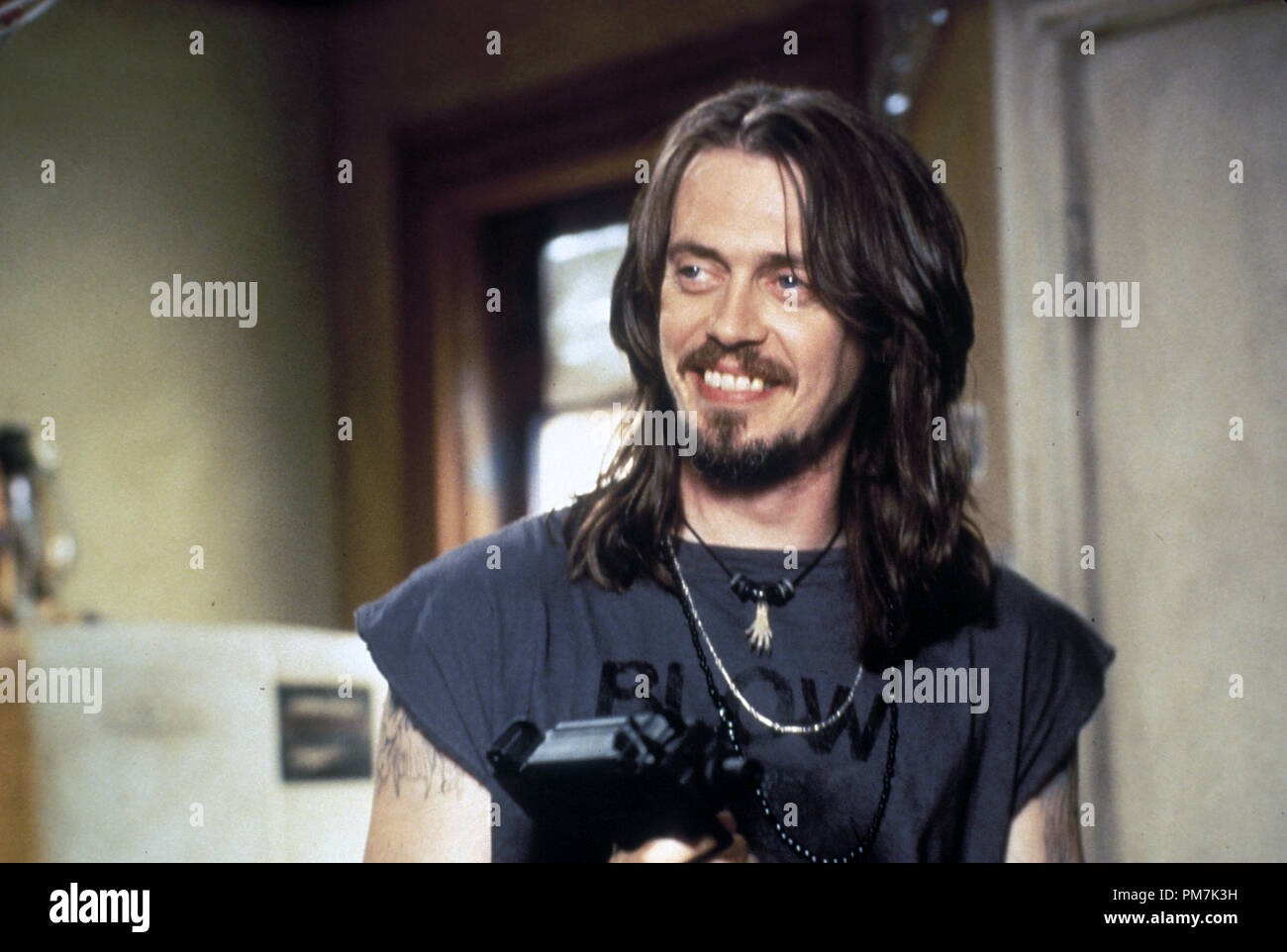 Film Still from "Airheads" Steve Buscemi © 1994 20th Century Fox Photo Credit: Robert Isenberg    File Reference # 31129453THA  For Editorial Use Only - All Rights Reserved Stock Photo