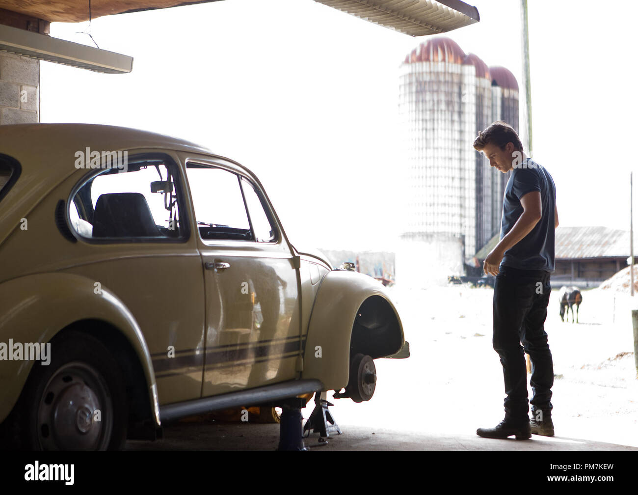 Kenny Wormald plays Ren in FOOTLOOSE, from Paramount Pictures and Spyglass Entertainment. Stock Photo