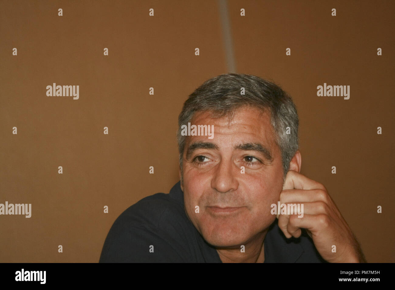 George Clooney 'The Ides of March'  Portrait Session, September 26, 2011.  Reproduction by American tabloids is absolutely forbidden. File Reference # 31175 017JRC  For Editorial Use Only -  All Rights Reserved Stock Photo