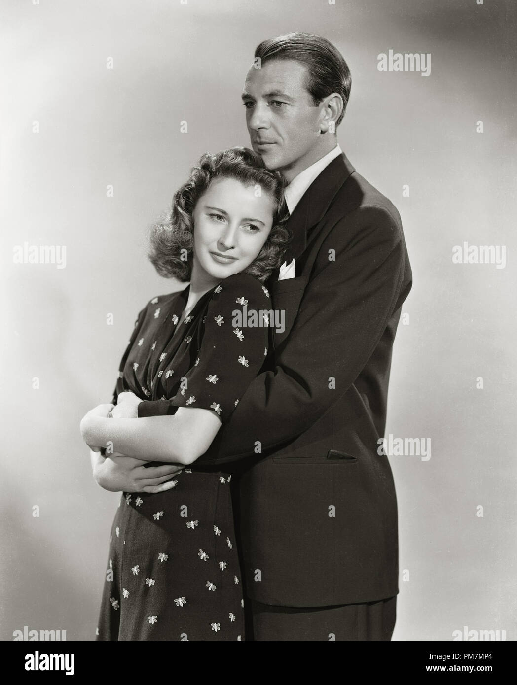 Gary Cooper and Barbara Stanwyck ''Meet John Doe' 1941 File Reference # 31202 445THA Stock Photo