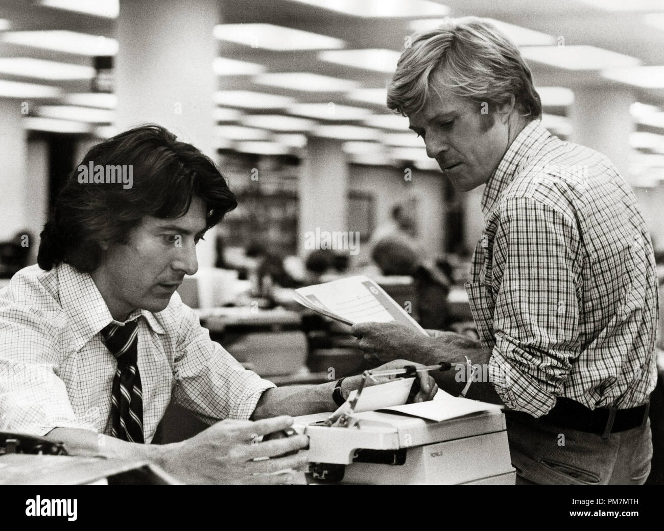Dustin Hoffman and Robert Redford, "All the President's Men" 1976