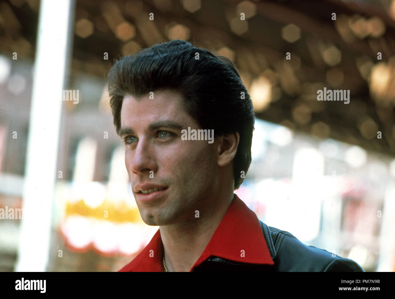 Studio publicity film still from 'Saturday Night Fever' John Travolta 1977 Paramount   File Reference # 31202 789THA Stock Photo