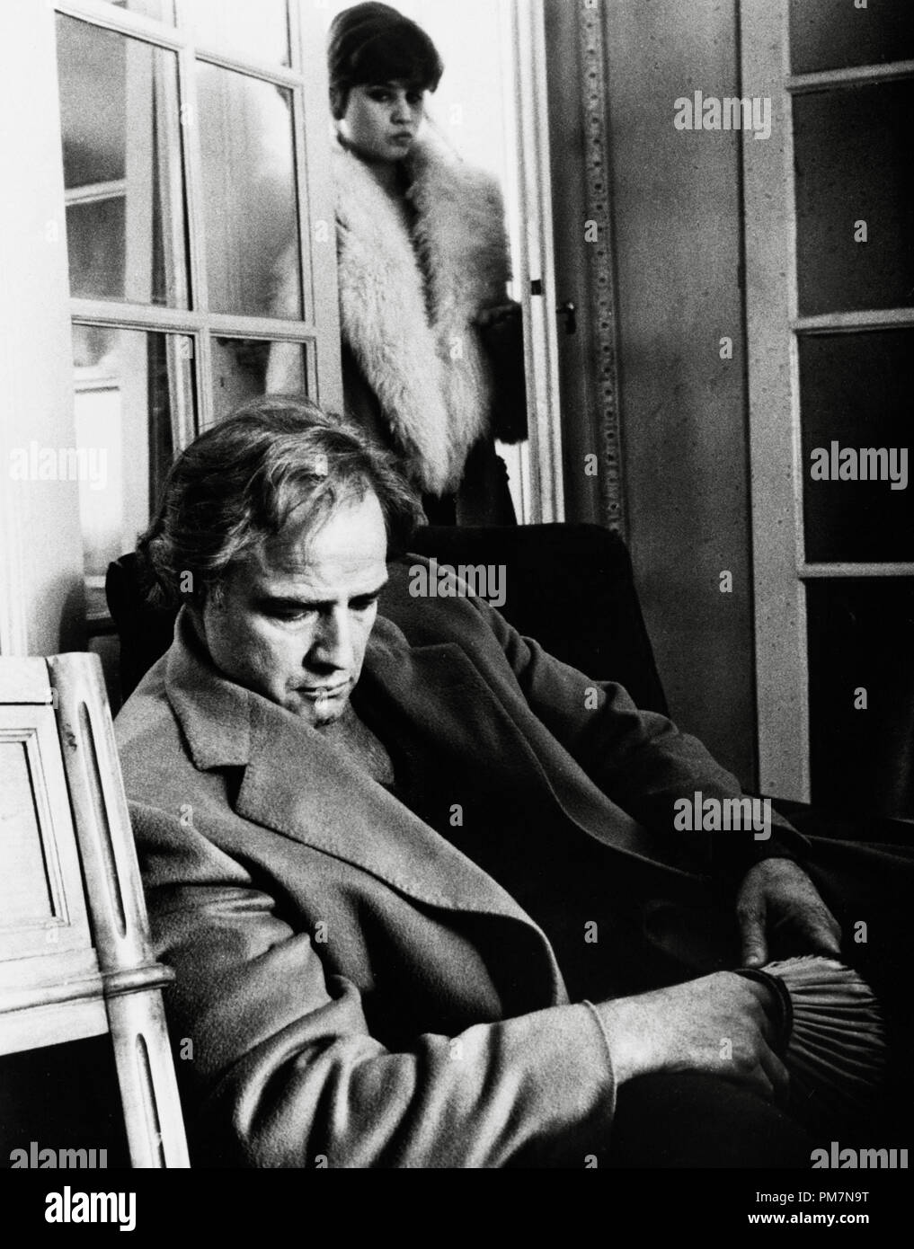 Marlon Brando and Maria Schneider, "Last Tango in Paris" 1972 MGM File Reference 31202 798THA