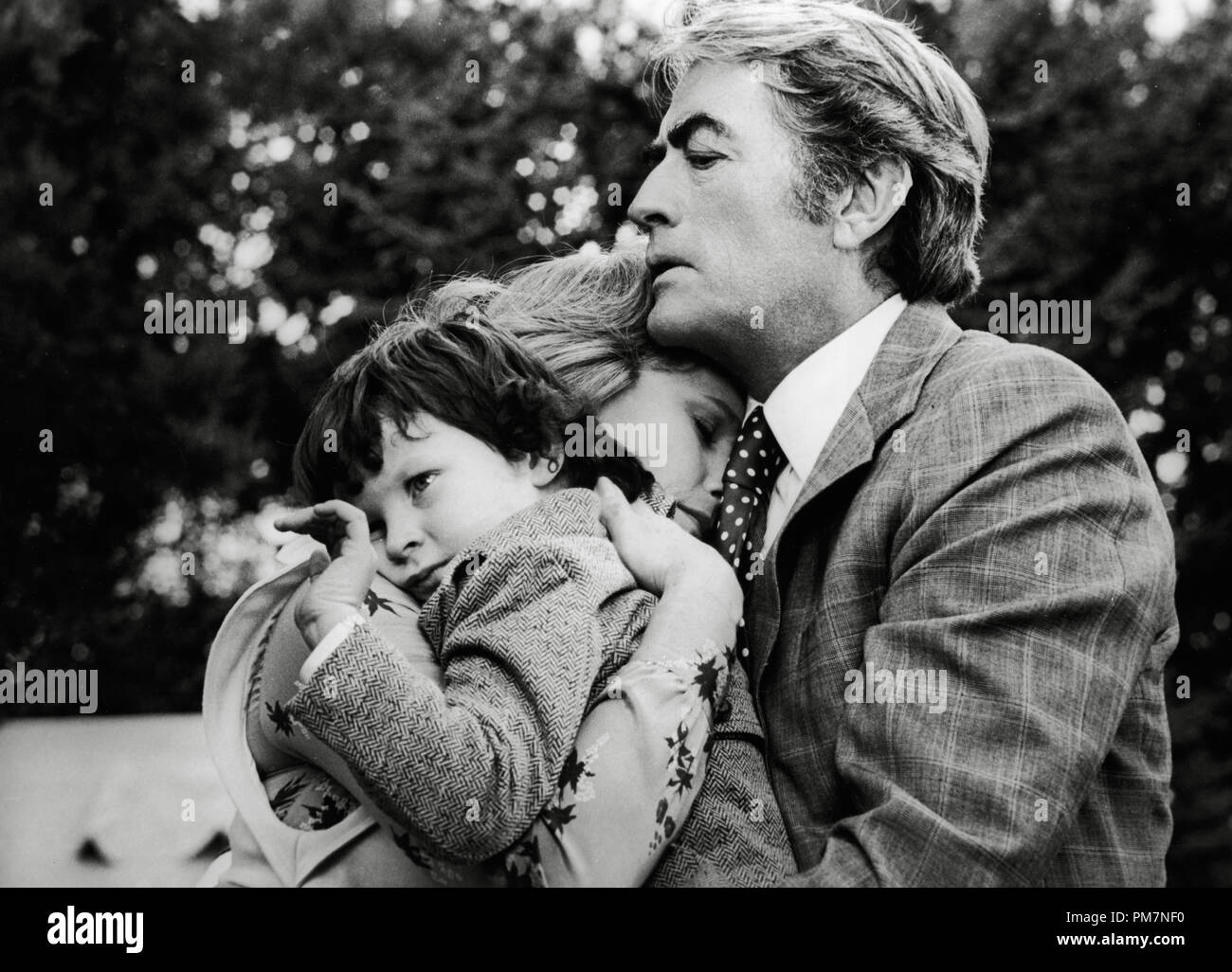 Gregory Peck and Lee Remick 'The Omen' 1976 20th Century Fox File Reference # 31202 898THA Stock Photo