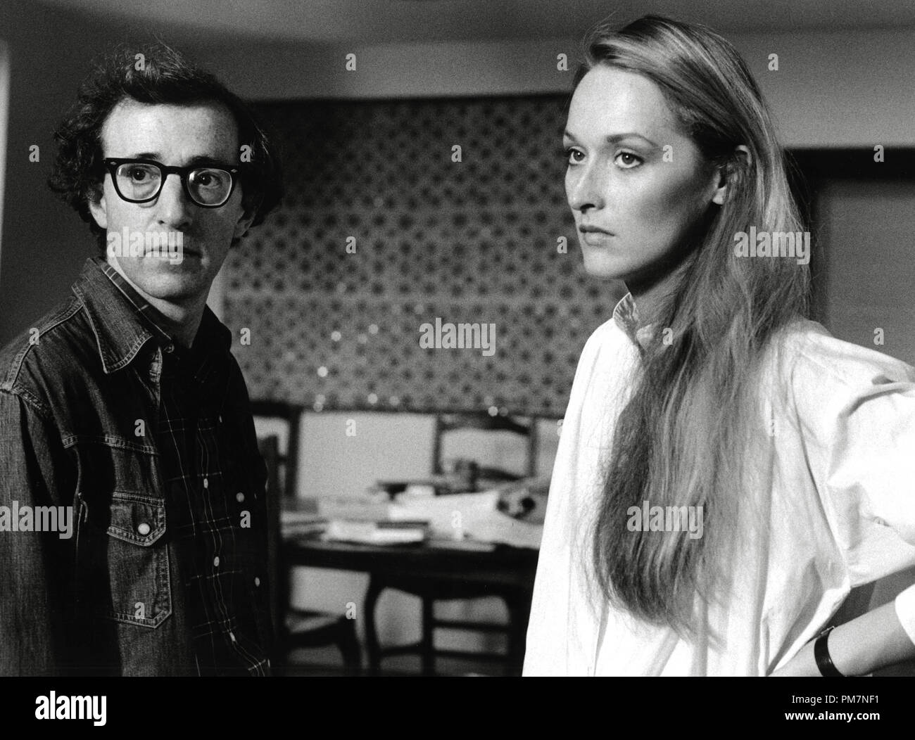 Film Stills from 'Manhattan' Woody Allen, Meryl Streep © 1979 United Artists   File Reference # 31202 899THA Stock Photo