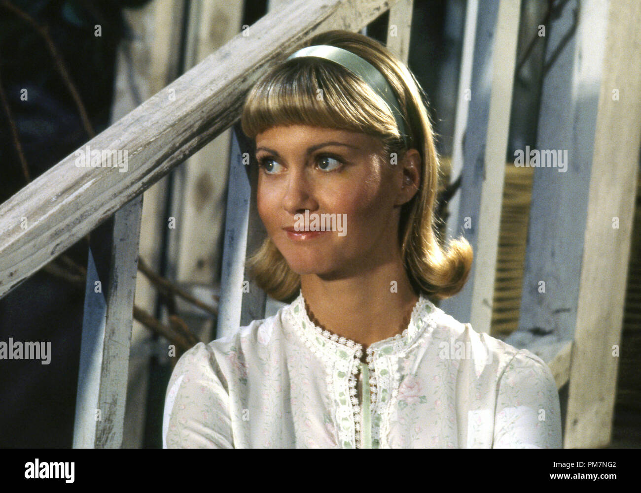 Studio publicity film still from "Grease" Olivia NewtonJohn 1978
