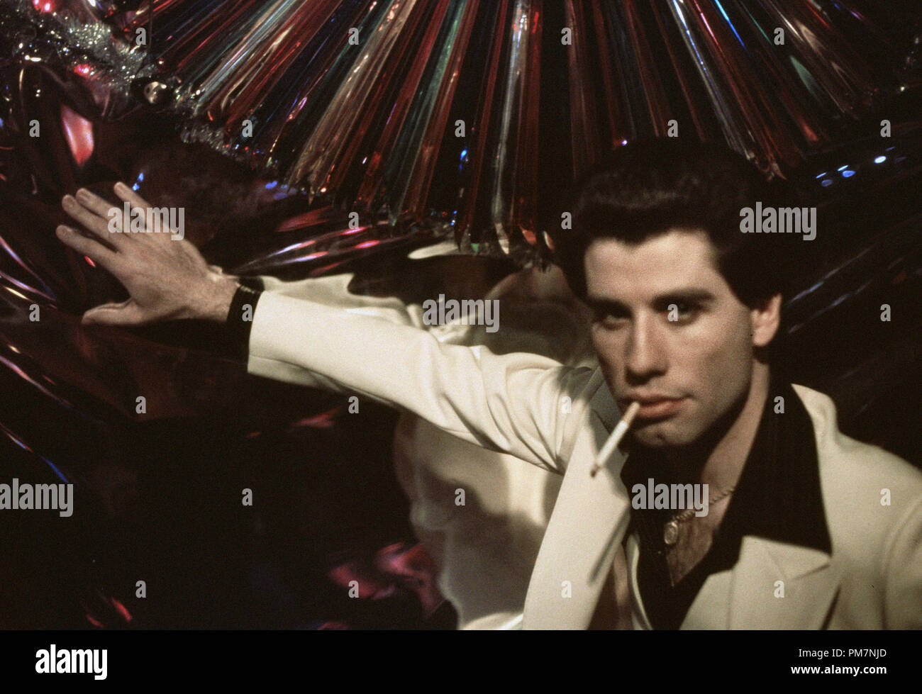 Studio publicity film still from 'Saturday Night Fever' John Travolta 1977 Paramount   File Reference # 31202 961THA Stock Photo