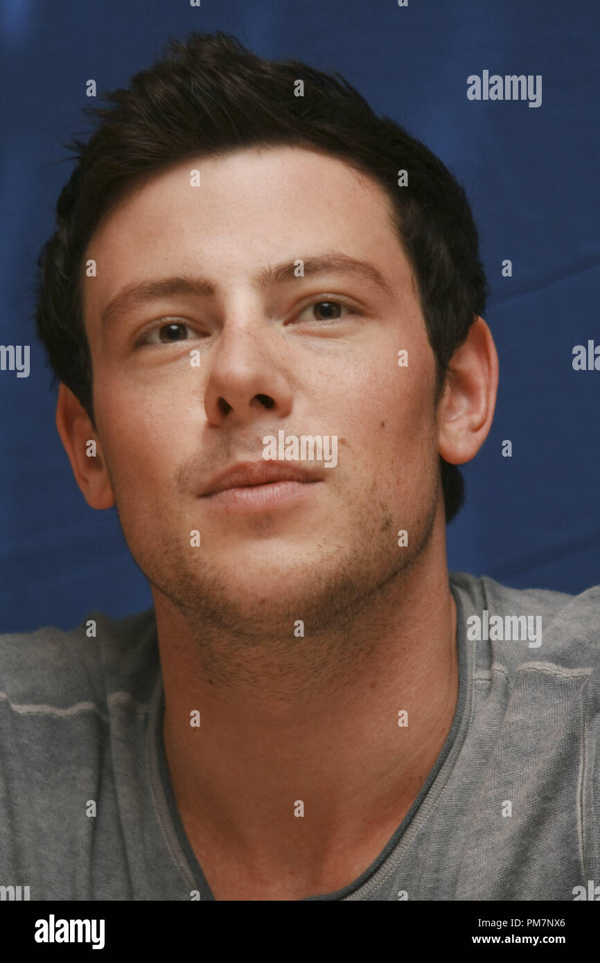 Cory Monteith 'Glee'  Portrait Session, October 3, 2011.  Reproduction by American tabloids is absolutely forbidden. File Reference # 31204 031JRC  For Editorial Use Only -  All Rights Reserved Stock Photo