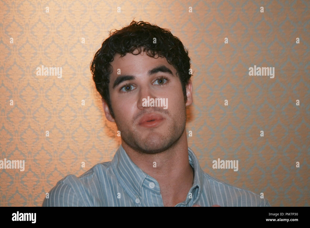Darren Criss Portrait Session, October 17, 2011.  Reproduction by American tabloids is absolutely forbidden. File Reference # 31208 002JRC  For Editorial Use Only -  All Rights Reserved Stock Photo